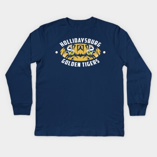 Hollidaysburg Golden Tigers Kids Long Sleeve T-Shirt